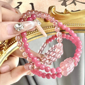 Strawberry Quartz Bracelet