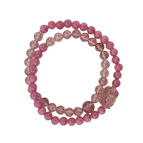 Strawberry Quartz Bracelet