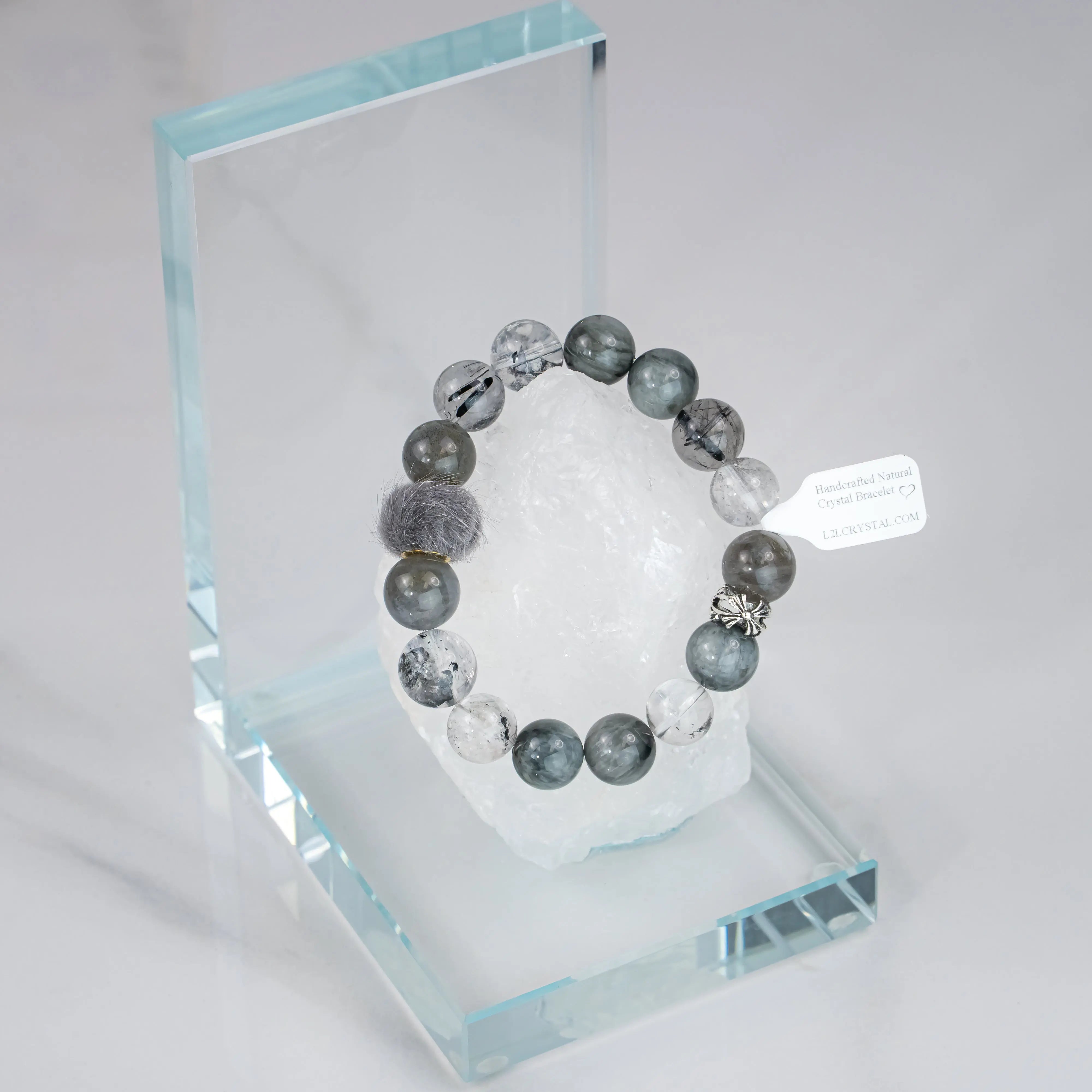 Herkimer Diamond Eye Stone Bracelet L2L Crystal