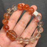 Red Hematoid Quartz Super 7 Bracelet