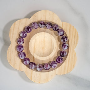 Natural Snowflake Lepidolite Bracelet L2L Crystal