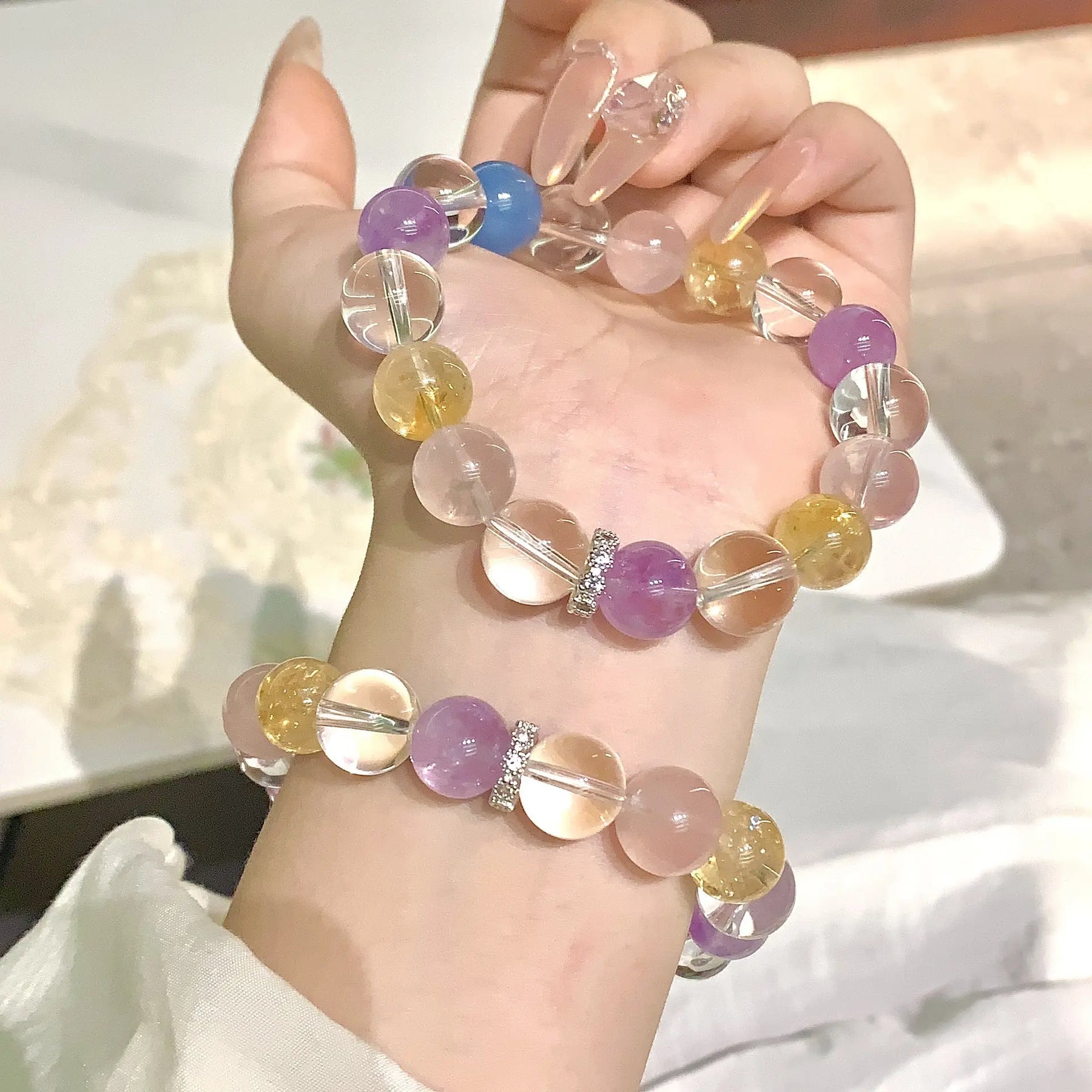 Multi Crystal Bracelet 